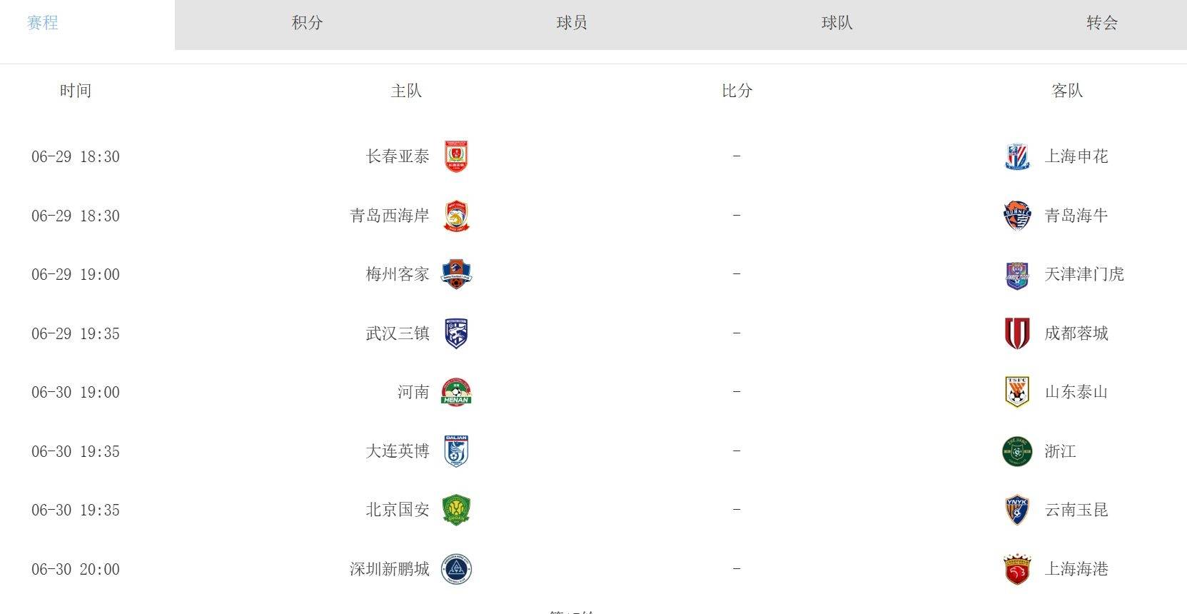 DB GAMING-中超观察（第十六轮）拒绝冷门，争冠形势依然胶着(男生说六横十二纵是什么梗)